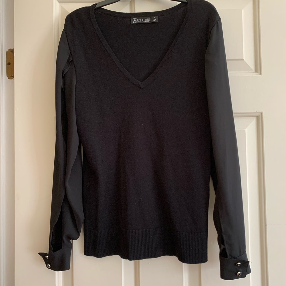 New York and Company Black Sexy Sweater top